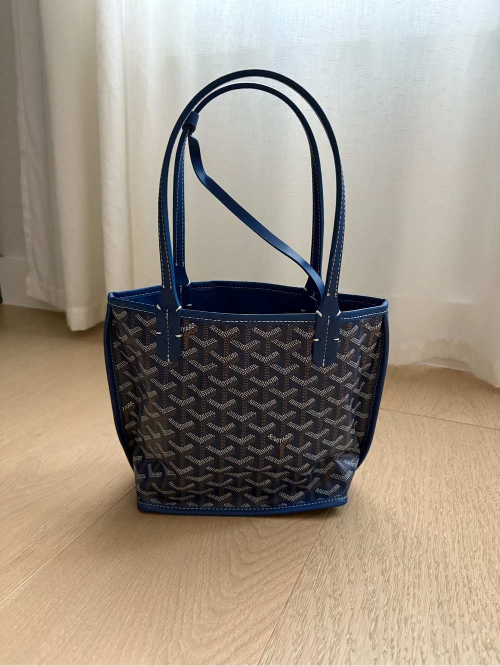 Blue Anjou Mini Bag
